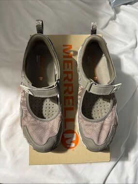 Merrell Hurricane MJ Water Shoes Taupe Mary Jane Hiking Shoes Women’s US 5.5